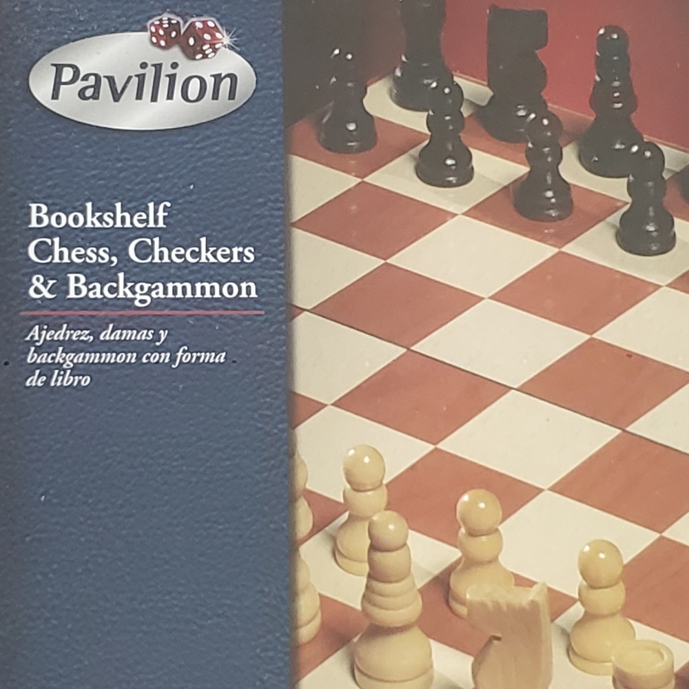 TOYS R US Pavilion Chess checkers backgammon 3 games in 1